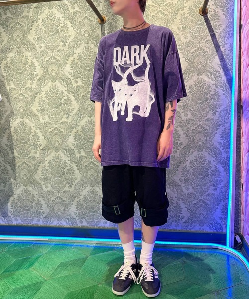 MILKBOY（ミルクボーイ）の「DARK CAT Tシャツ（Tシャツ/カットソー・レディース・C/A/B・L/M）」の9枚目の写真