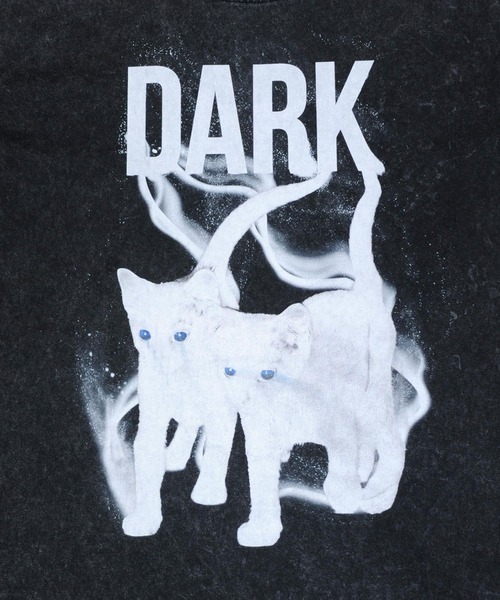 MILKBOY（ミルクボーイ）の「DARK CAT Tシャツ（Tシャツ/カットソー・レディース・C/A/B・L/M）」の14枚目の写真