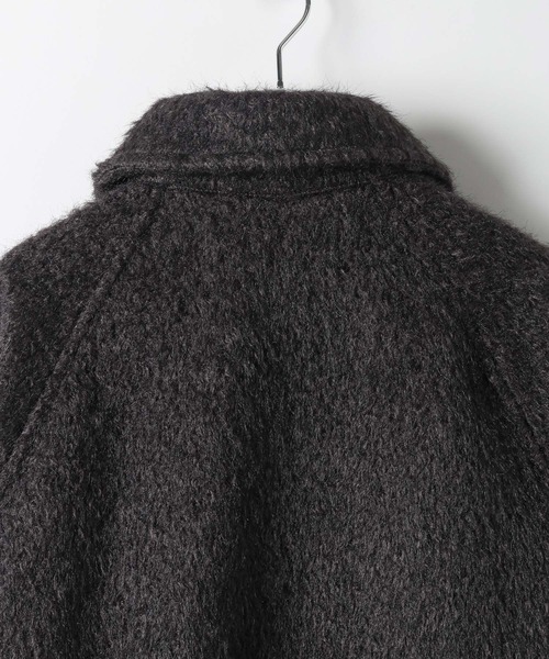 LEPSIM（レプシィム）の「シャギーミドルZIPブルゾン　612822（ブルゾン・レディース・ブラウン/オフホワイト/チャコールグレー・FREE）」の11枚目の写真