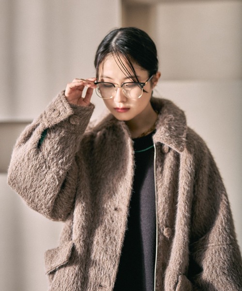 セール】シャギーミドルZIPブルゾン 612822（ブルゾン）｜LEPSIM