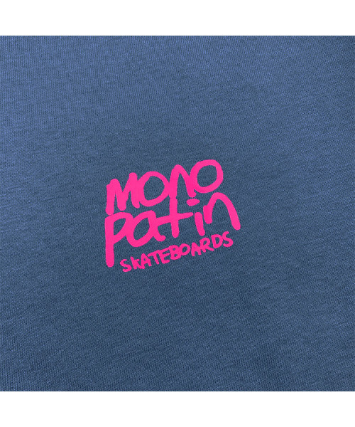 MONOPATIN(モノパティン)の「monopatin x Hej t shirt - slate blue(Tシャツ/カットソー・レディース・その他・MEDIUM/LARGE)」の3枚目の写真