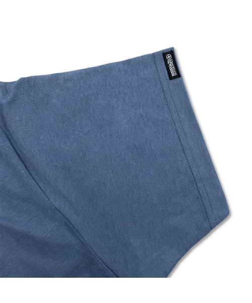 MONOPATIN(モノパティン)の「monopatin x Hej t shirt - slate blue(Tシャツ/カットソー・レディース・その他・MEDIUM/LARGE)」の5枚目の写真