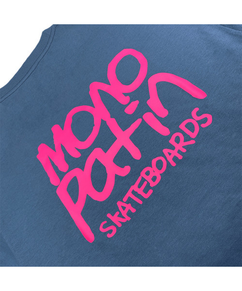 MONOPATIN(モノパティン)の「monopatin x Hej t shirt - slate blue(Tシャツ/カットソー・レディース・その他・MEDIUM/LARGE)」の6枚目の写真