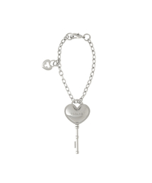TOOAMO（トゥアモ）の「Heart Key Chain Charm - Silver（キーケース/キーアクセサリー・レディース）」