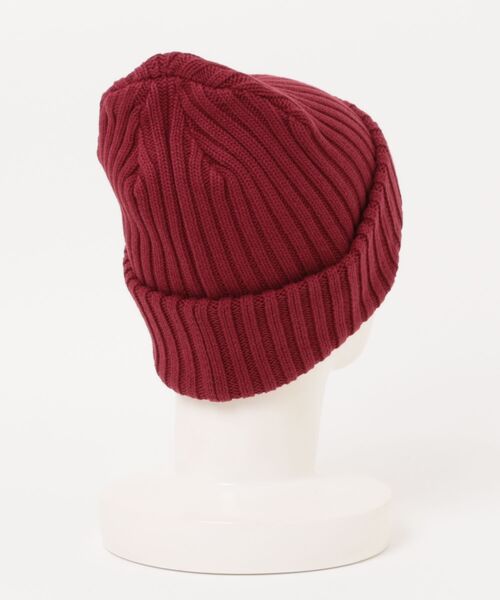 Right-on（ライトオン）の「【BEN DAVIS】コットンニットカレッジワッチ（ニットキャップ/ビーニー・メンズ・グレー/ワイン/ベージュ/ブラック・フリー）」の5枚目の写真