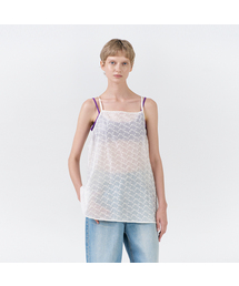 hunch（ハンチ）の「Lace Layered Bustier Top（シャツ/ブラウス）」