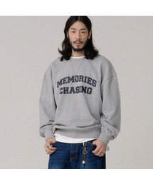 BUBBLPIECE（バブルピース）の「Memories Artwork Solid Sweatshirt_Gray（スウェット）」