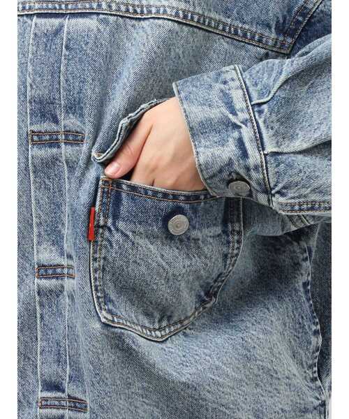 Ungrid(アングリッド)の「ルーズシルエットデニムジャケット(デニムジャケット・レディース・ブルー・FREE)」の20枚目の写真