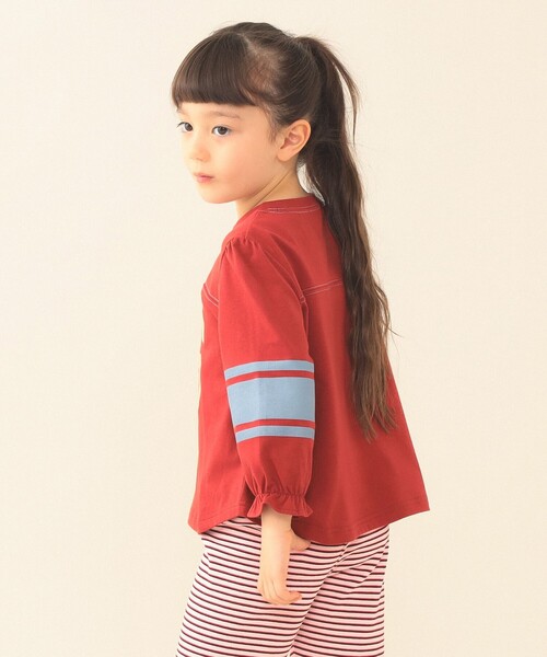 BEAMS mini（ビームスミニ）の「ナンバリング プリント Tシャツ 2026SS（90～140cm）（Tシャツ/カットソー・キッズ・ネイビー/レッド・110/90/100/120/130/140）」の14枚目の写真