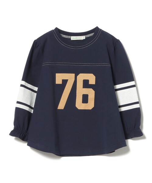 BEAMS mini（ビームスミニ）の「ナンバリング プリント Tシャツ 2026SS（90～140cm）（Tシャツ/カットソー・キッズ・ネイビー/レッド・110/90/100/120/130/140）」の9枚目の写真