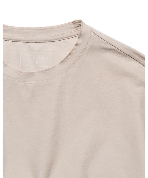 SOPHNET.(ソフネット)の「DOUBLE LOCK STITCH TEE(Tシャツ/カットソー・メンズ・ライトブルー/ブラック/ベージュ・5/4/3/2/1)」の10枚目の写真