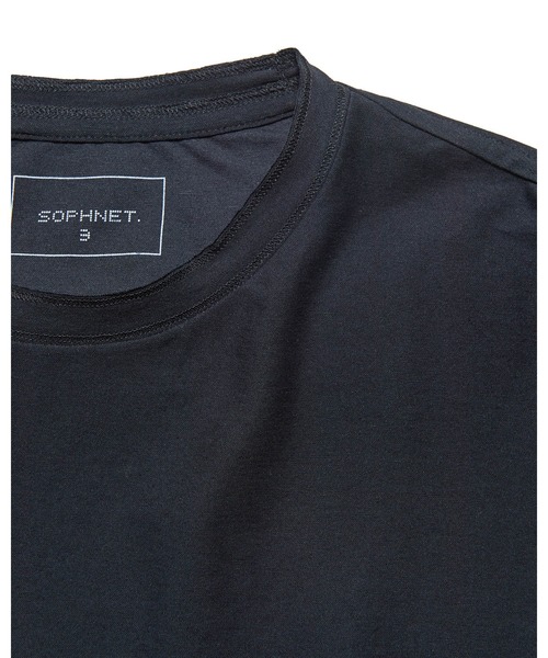 SOPHNET.(ソフネット)の「DOUBLE LOCK STITCH TEE(Tシャツ/カットソー・メンズ・ライトブルー/ブラック/ベージュ・5/4/3/2/1)」の13枚目の写真