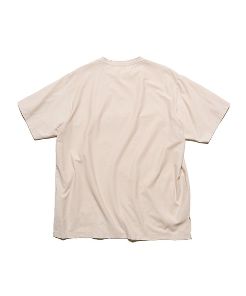 SOPHNET.(ソフネット)の「DOUBLE LOCK STITCH TEE(Tシャツ/カットソー・メンズ・ライトブルー/ブラック/ベージュ・5/4/3/2/1)」の9枚目の写真