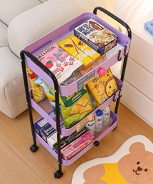 Made in I（メイドインアイ）の「配色カラーキャスター付き3段ワゴン（収納グッズ）」