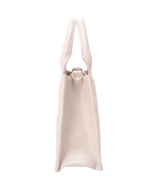 Maison de FLEUR（メゾンドフルール）の「ミニポーチ付きキルティングトートバッグ（ハンドバッグ・レディース・ブラック/ピンク・FREE）」の16枚目の写真