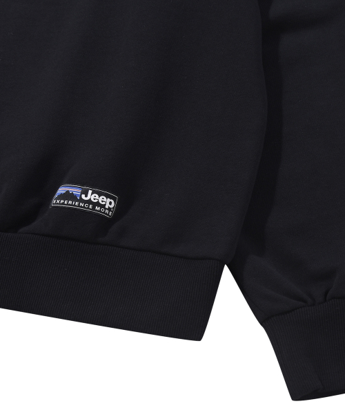 JEEP（ジープ）の「[360g] M-ロゴ 半ジップ スウェット (JR5TSU838BB)（スウェット・レディース・その他・SMALL/MEDIUM/LARGE/X-LARGE/2XL）」の7枚目の写真
