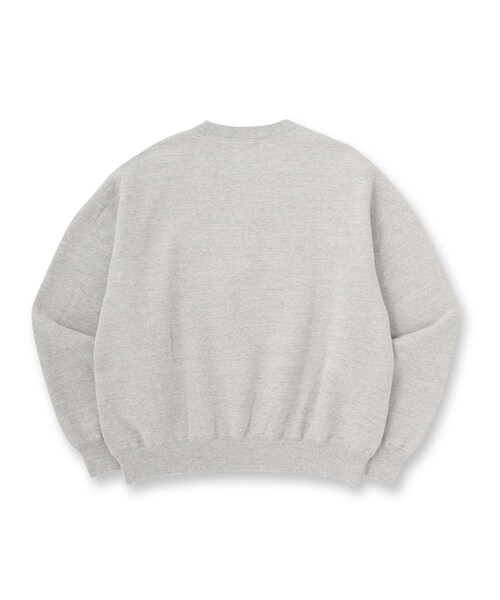 REMI RELIEF（レミレリーフ）の「REMI RELIEF（レミレリーフ）SP加工起毛裏毛クルー（スウェット・メンズ・グレー・90/91/92）」の3枚目の写真