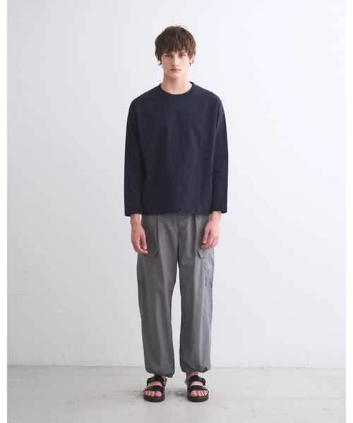 Traditional Weatherwear（トラディショナルウェザーウェア）の「TEE 001（Tシャツ/カットソー・メンズ・ブラック/ネイビー/トップグレー・L/M/S）」の5枚目の写真