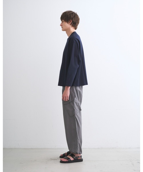 Traditional Weatherwear（トラディショナルウェザーウェア）の「TEE 001（Tシャツ/カットソー・メンズ・ブラック/ネイビー/トップグレー・L/M/S）」の6枚目の写真
