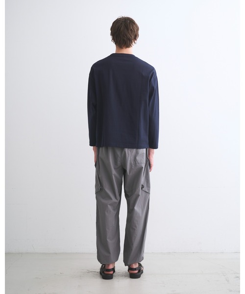 Traditional Weatherwear（トラディショナルウェザーウェア）の「TEE 001（Tシャツ/カットソー・メンズ・ブラック/ネイビー/トップグレー・L/M/S）」の7枚目の写真