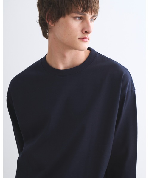 Traditional Weatherwear（トラディショナルウェザーウェア）の「TEE 001（Tシャツ/カットソー・メンズ・ブラック/ネイビー/トップグレー・L/M/S）」の8枚目の写真