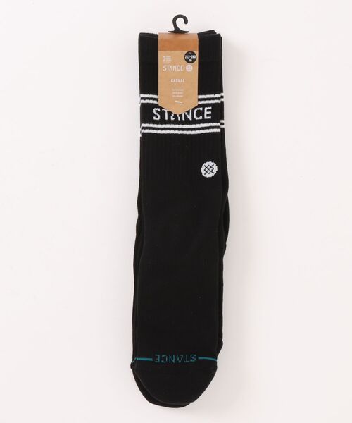 STANCE（スタンス）の「【STANCE/スタンス】VITAL 3 PACK CREW / ギフトにも最適！ 3Pパックソックス（3足組）（ソックス/靴下・メンズ・ブラック・LARGE）」の4枚目の写真