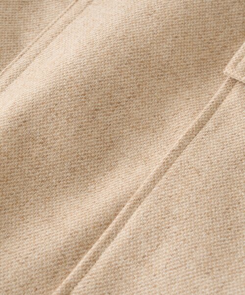 RIVE DROITE（リヴドロワ）の「【上品な装いに】エコツイードポケットスカート（スカート・レディース・ブラウン/ベージュ・36/38）」の4枚目の写真