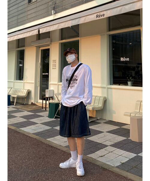 ROYALLIFE（ロイヤルライフ）の「RLL201マルチロゴロングスリーブ - ホワイト（Tシャツ/カットソー・レディース・その他・LARGE/X-LARGE）」の6枚目の写真
