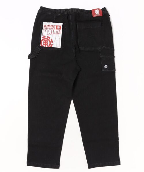ELEMENT（エレメント）の「ELEMENT メンズ SHOD PANTS PAINT ロングパンツ 【2026年春夏モデル】（その他パンツ・メンズ・ブラック系その他/ライトブルー/ブルー系その他・MEDIUM/LARGE/X-LARGE）」の4枚目の写真