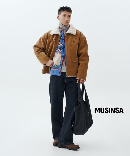 KIIMUIR(キミュア)の「スエードムートン_キャメル(ムートンコート・メンズ・キャメル・MEDIUM/LARGE/X-LARGE)」の3枚目の写真