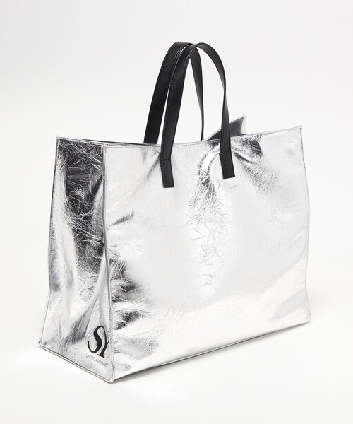 SY UNITED ARROWS(シーユナイテッドアローズ)の「<SY>レクタングル トート(トートバッグ・レディース・シルバー/ブラック・FREE)」の15枚目の写真