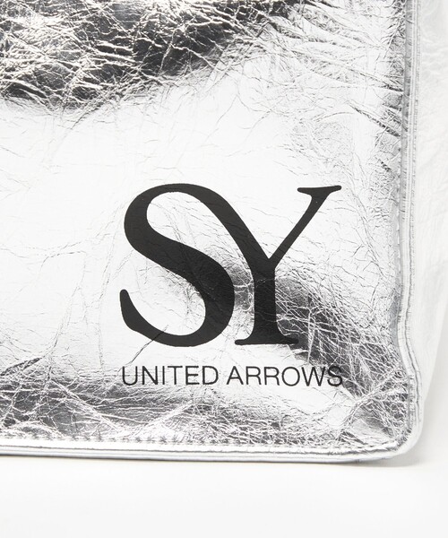 SY UNITED ARROWS(シーユナイテッドアローズ)の「<SY>レクタングル トート(トートバッグ・レディース・シルバー/ブラック・FREE)」の18枚目の写真