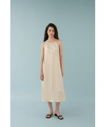 Honey Satin Dress - Begie