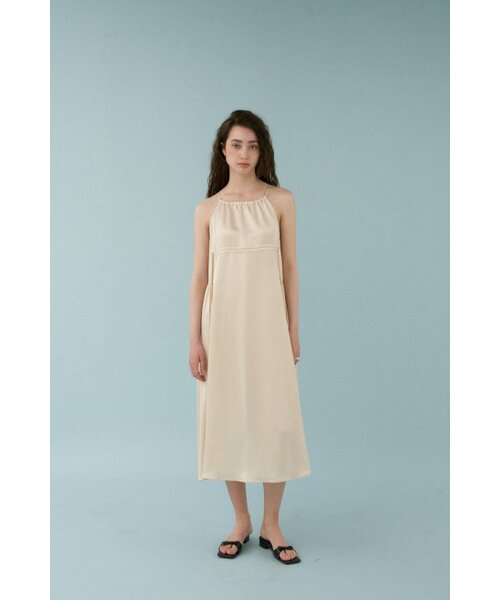MUARMUS(ムアルムス)の「Honey Satin Dress - Begie(ワンピース・レディース・その他・FREE)」の1枚目の写真