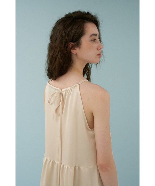 MUARMUS(ムアルムス)の「Honey Satin Dress - Begie(ワンピース・レディース・その他・FREE)」の2枚目の写真