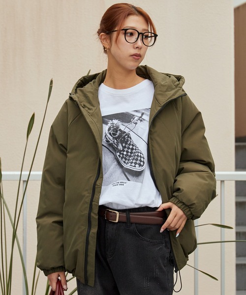 Theater code（シアターコード）の「Basic Hooded Quilted Jacket