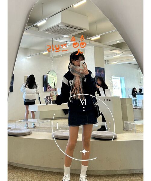 PRENDA(プレンダ)の「SWEAT VARSITY JACKET NAVY(スタジャン・レディース・その他・SMALL)」の15枚目の写真