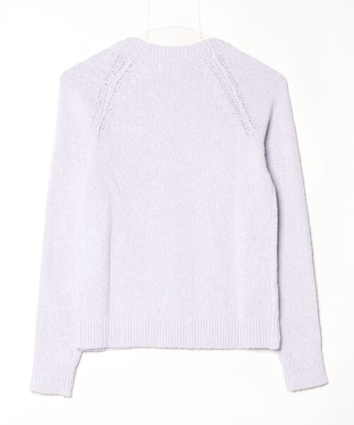 BANANA REPUBLIC FACTORY STORE(バナナリパブリック ファクトリーストア)の「BANANA REPUBLIC FACTORY STORE ブークレ ラグラン セーター(ニット/セーター・レディース・ライラック・XS/L/M/S)」の2枚目の写真