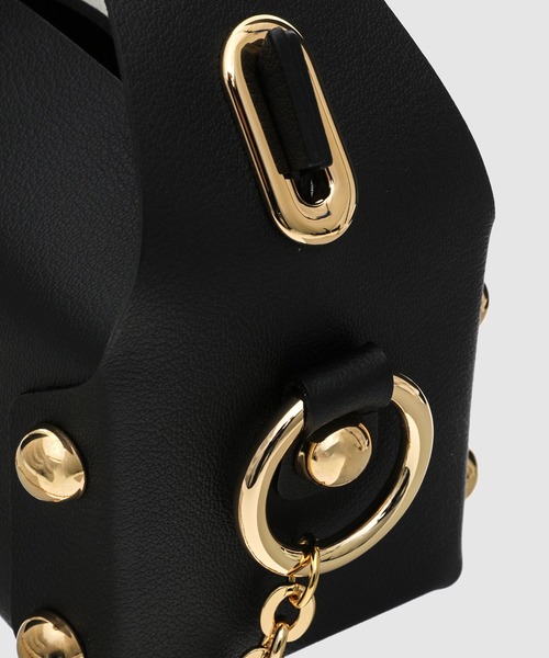MASU(エムエーエスユー)の「LEATHER CAKE BAG(ハンドバッグ・メンズ・ブラウン系その他/モスグリーン/ブラック・ONESIZE)」の5枚目の写真