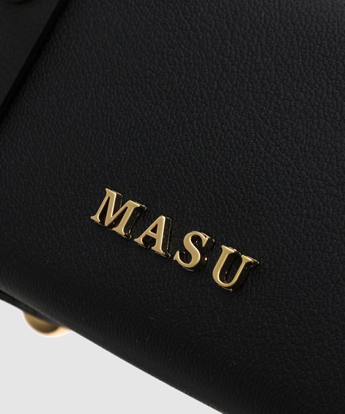 MASU(エムエーエスユー)の「LEATHER CAKE BAG(ハンドバッグ・メンズ・ブラウン系その他/モスグリーン/ブラック・ONESIZE)」の6枚目の写真