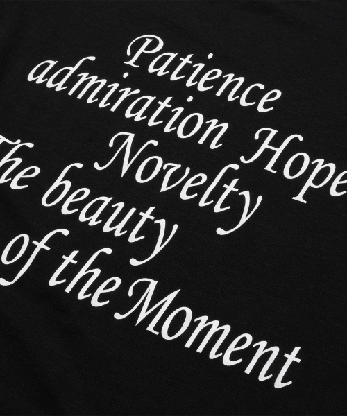 DOFFSEPT(ドフセプト)の「Lettering Long Sleeve in Black(Tシャツ/カットソー・レディース・その他・FREE)」の5枚目の写真