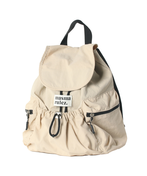 MASMARULEZ（マスマルールズ）の「[INT] Mini flap backpack _ Beige（バックパック/リュック・レディース・その他・FREE）」の3枚目の写真