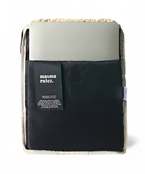 MASMARULEZ（マスマルールズ）の「[INT] Mini flap backpack _ Beige（バックパック/リュック・レディース・その他・FREE）」の5枚目の写真
