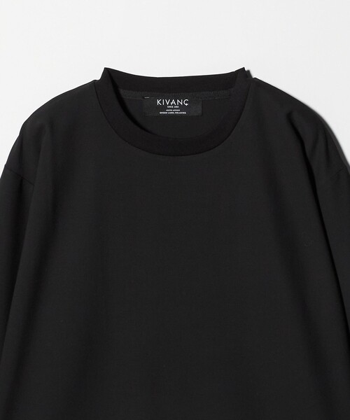 green label relaxing(グリーンレーベルリラクシング)の「KIVANC クルーネック Tシャツ(Tシャツ/カットソー・メンズ・ブラック/ベージュ/ケリーグリーン・L/S/XL/M)」の21枚目の写真