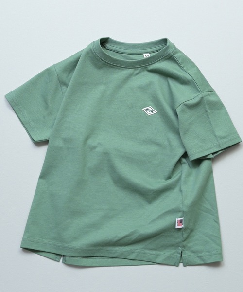 MARKEY'S（マーキーズ）の「【LSP WOW!】マイニチワッペンムジTee（Tシャツ/カットソー・キッズ・ブラック/チャコール/ネイビー/ミント/オレンジ/マスタード/ラベンダー/レモンイエロー/オフホワイト/ピンク/レッド/ホワイト系その他/ベージュ/カーキ/ライトブルー・120/110/100/90/80/140/130/150）」の7枚目の写真