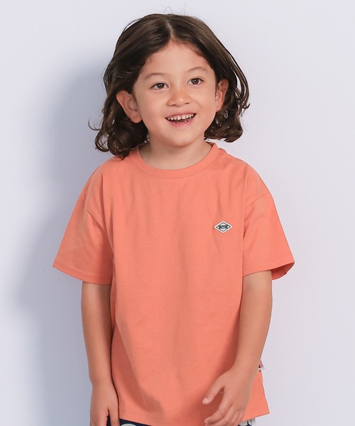 MARKEY'S（マーキーズ）の「【LSP WOW!】マイニチワッペンムジTee（Tシャツ/カットソー・キッズ・ブラック/チャコール/ネイビー/ミント/オレンジ/マスタード/ラベンダー/レモンイエロー/オフホワイト/ピンク/レッド/ホワイト系その他/ベージュ/カーキ/ライトブルー・120/110/100/90/80/140/130/150）」の15枚目の写真