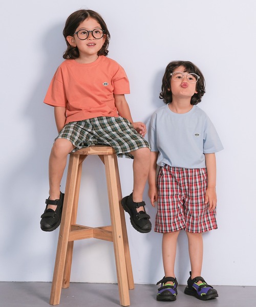 MARKEY'S（マーキーズ）の「【LSP WOW!】マイニチワッペンムジTee（Tシャツ/カットソー・キッズ・ブラック/チャコール/ネイビー/ミント/オレンジ/マスタード/ラベンダー/レモンイエロー/オフホワイト/ピンク/レッド/ホワイト系その他/ベージュ/カーキ/ライトブルー・120/110/100/90/80/140/130/150）」の20枚目の写真