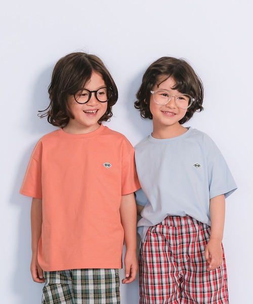 MARKEY'S（マーキーズ）の「【LSP WOW!】マイニチワッペンムジTee（Tシャツ/カットソー・キッズ・ブラック/チャコール/ネイビー/ミント/オレンジ/マスタード/ラベンダー/レモンイエロー/オフホワイト/ピンク/レッド/ホワイト系その他/ベージュ/カーキ/ライトブルー・120/110/100/90/80/140/130/150）」の18枚目の写真