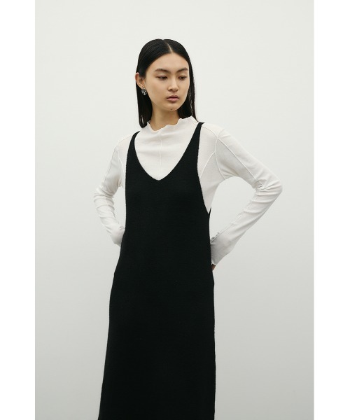 STYLEMIXER(スタイルミキサー)の「2WAYニットキャミワンピース(ワンピース・レディース・レッド/グレー/ブラック・SMALL/MEDIUM)」の11枚目の写真