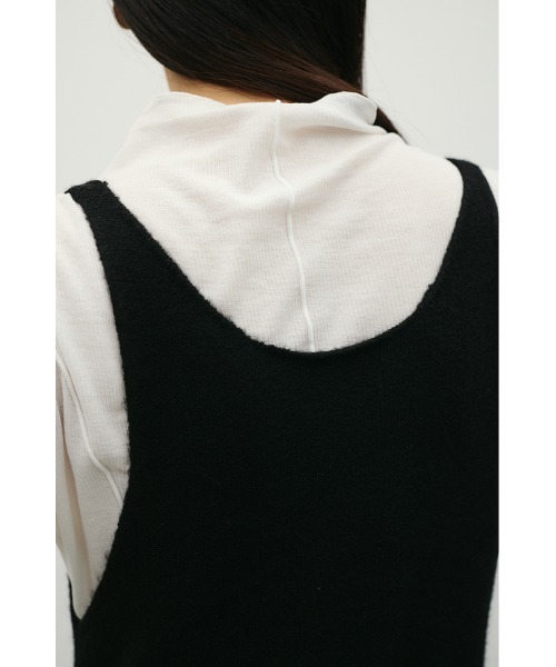 STYLEMIXER(スタイルミキサー)の「2WAYニットキャミワンピース(ワンピース・レディース・レッド/グレー/ブラック・SMALL/MEDIUM)」の14枚目の写真